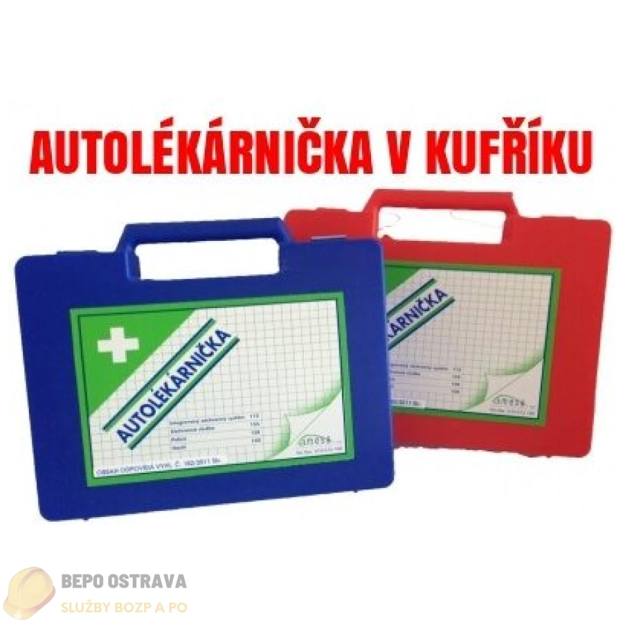 Autolékárnička v kufříku